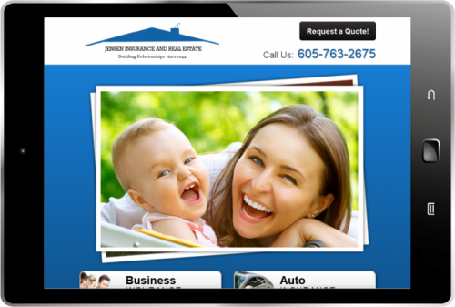 Responsive for Mobile Tablets